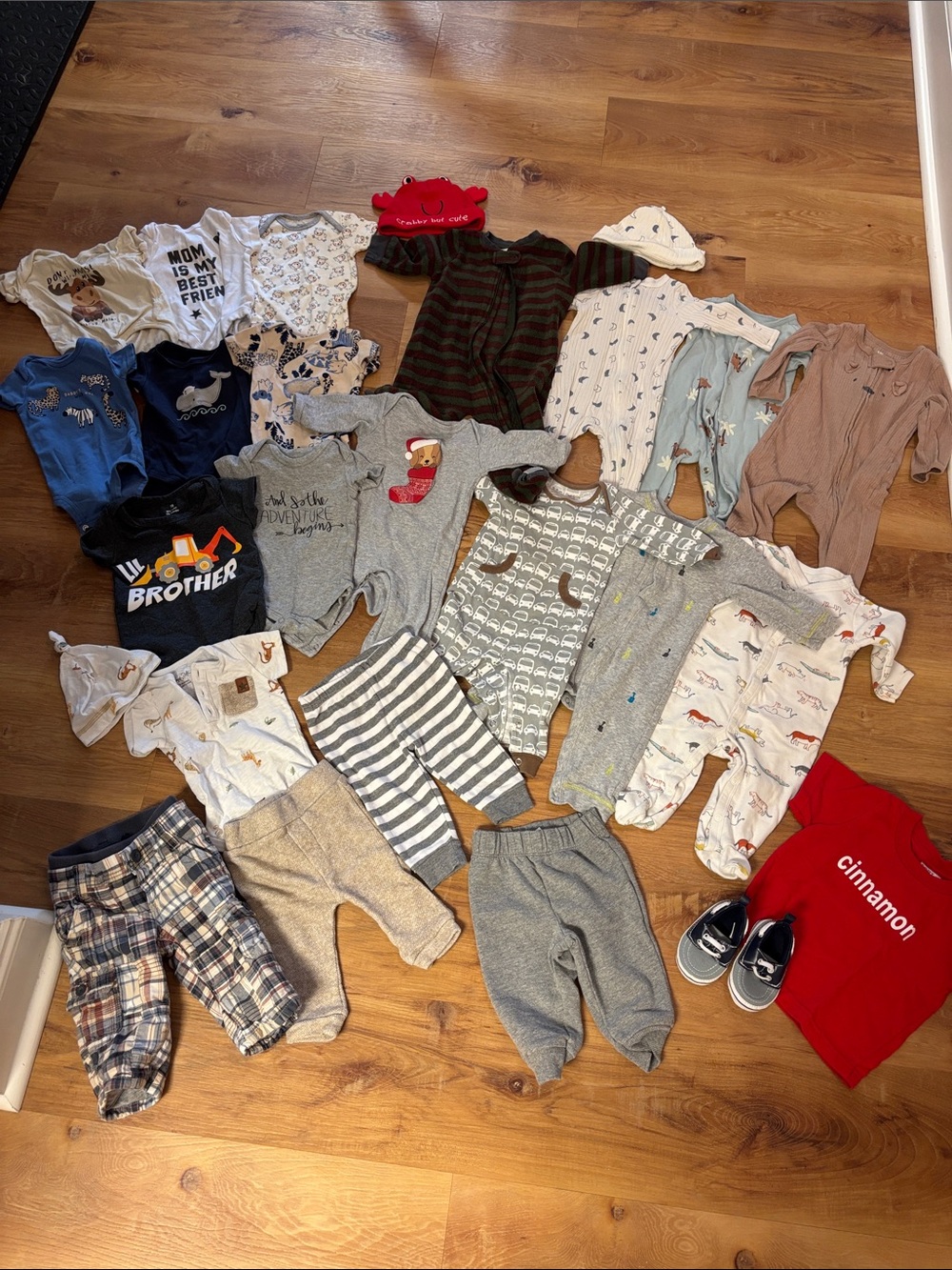 3-6 Month Baby Clothes Lot - please read details
